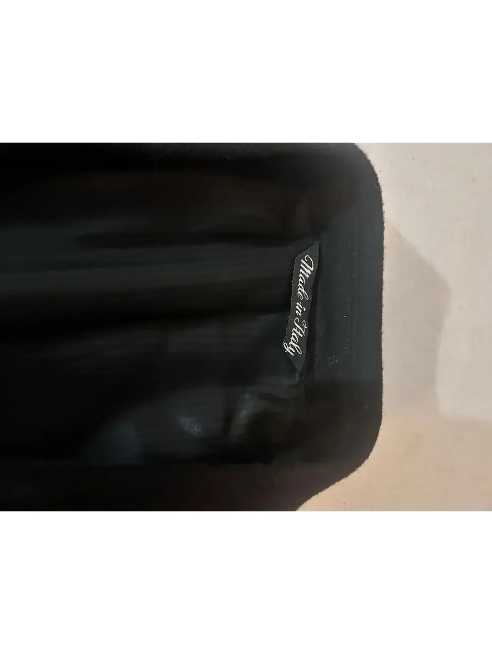 Vito Rufolo Blazer Mens 44 LN Black Cashmere And Wool Made In Italy
